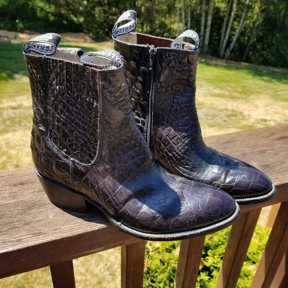 Botines Calexico snakeskin boots